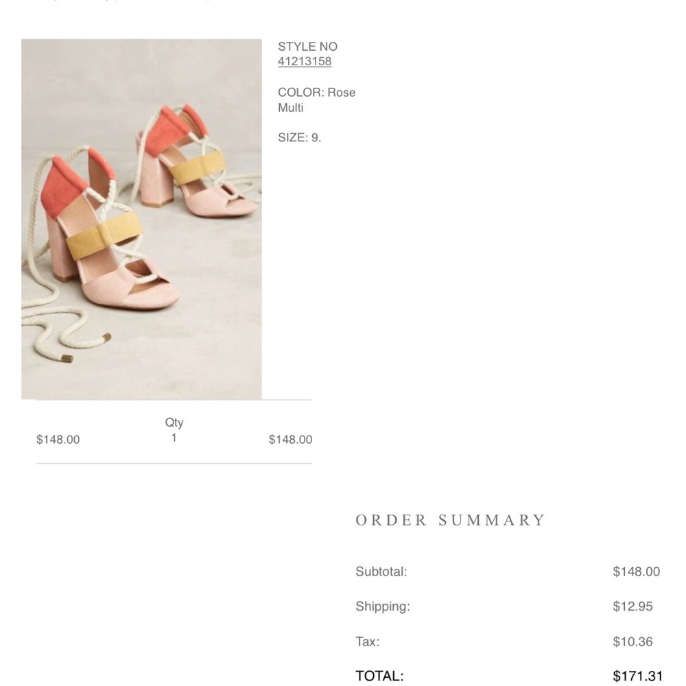 Anthropologie sandals - Picture 5 of 10